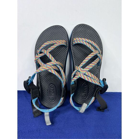 Chaco Kids Ecotread Fiesta Pattern Girl Size 3 - Picture 5 of 7